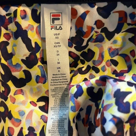 NWT Fila Back Spin Full Coverage Tennis Dress with Shorts Golf Size XS - Picture 8 of 12